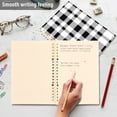 thumbnail image 6 of joogoo Spiral Journal Notebook Buffalo Checkered Grid College Ruled Notebooks 8.3" x 5.7" 2 PCs, 6 of 8