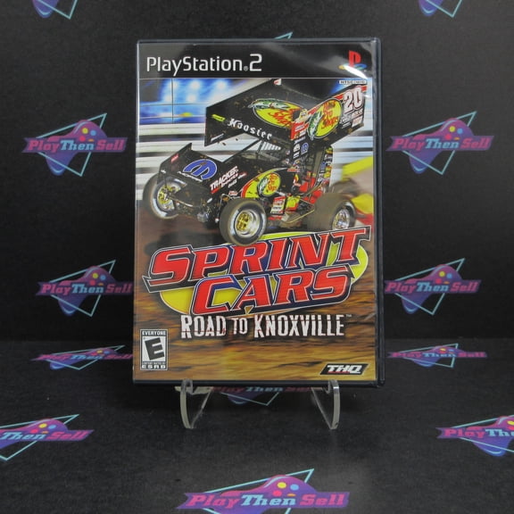 Pre-Owned Sprint Cars: Road To Knoxville | Sony PlayStation 2 | PS2 | 2006 | Tested