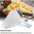 thumbnail image 2 of Durable Material French Fry Scoop With Non-slip Comfortable Handle, Quick Fill Tool For Cinemas Carnivals Weddings Easy To Clean Reinforced Stainless Steel Multifunctional Scooper, 2 of 5