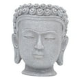 thumbnail image 4 of Maceta decorativa con forma de cabeza de Buda, organizador de regalos budista, figura para maceta de exterior Altura 106 cm, 4 of 8