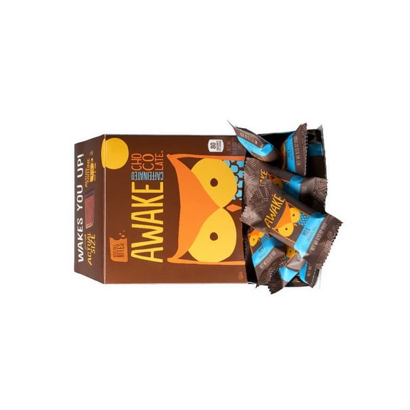 (Price/case)Caffeinated Chocolate Bites Singles