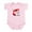 Petal Pink, variant on CafePress - Ketchup Lovers Infant Bodysuit - Baby Light Bodysuit, Size Newborn - 24 Months