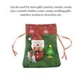 thumbnail image 4 of Maoww Christmas Drawstring Bags Packaging Snowman Three-dimensional Print Container Large Capacity Goodie Bag for Candy Birthday Party Snowman, 4 of 7