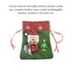 thumbnail image 4 of Kearding Bolsas con cordón de Navidad Almacenamiento de embalaje Muñeco de nieve Elk Árbol de Navidad Contenedor de impresión tridimensional Kits de decoración para fiestas Muñeco de nieve, 4 of 6