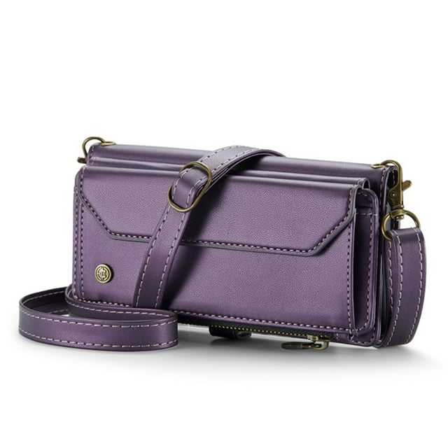 Phone Case Wallet The Utility Model Is Suitable for The 15 Mobile Phone Case with A Multi-Function Flip-Top Zipper Wallet Mobile Phone Case Flip Phone Case