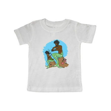 

Inktastic Mer Dad and Daughter Braiding Beautiful Black Hair Gift Baby Boy or Baby Girl T-Shirt