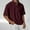 #Wine, variant on DPTALR George Men's Knit Shirts,Short Sleeve Ribbed,Lightweight Casual Golf Shirts for Summer,Brown,Big and Tall Men S