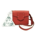 thumbnail image 1 of Pre-Owned Maison Margiela S56WG0069 Women's Leather Shoulder Bag Dark Red (Good), 1 of 15