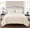 Ivory, variant on VCNY Home Kaleidoscope 3-Piece Green Geometric Polyester Quilt Set, Full Queen