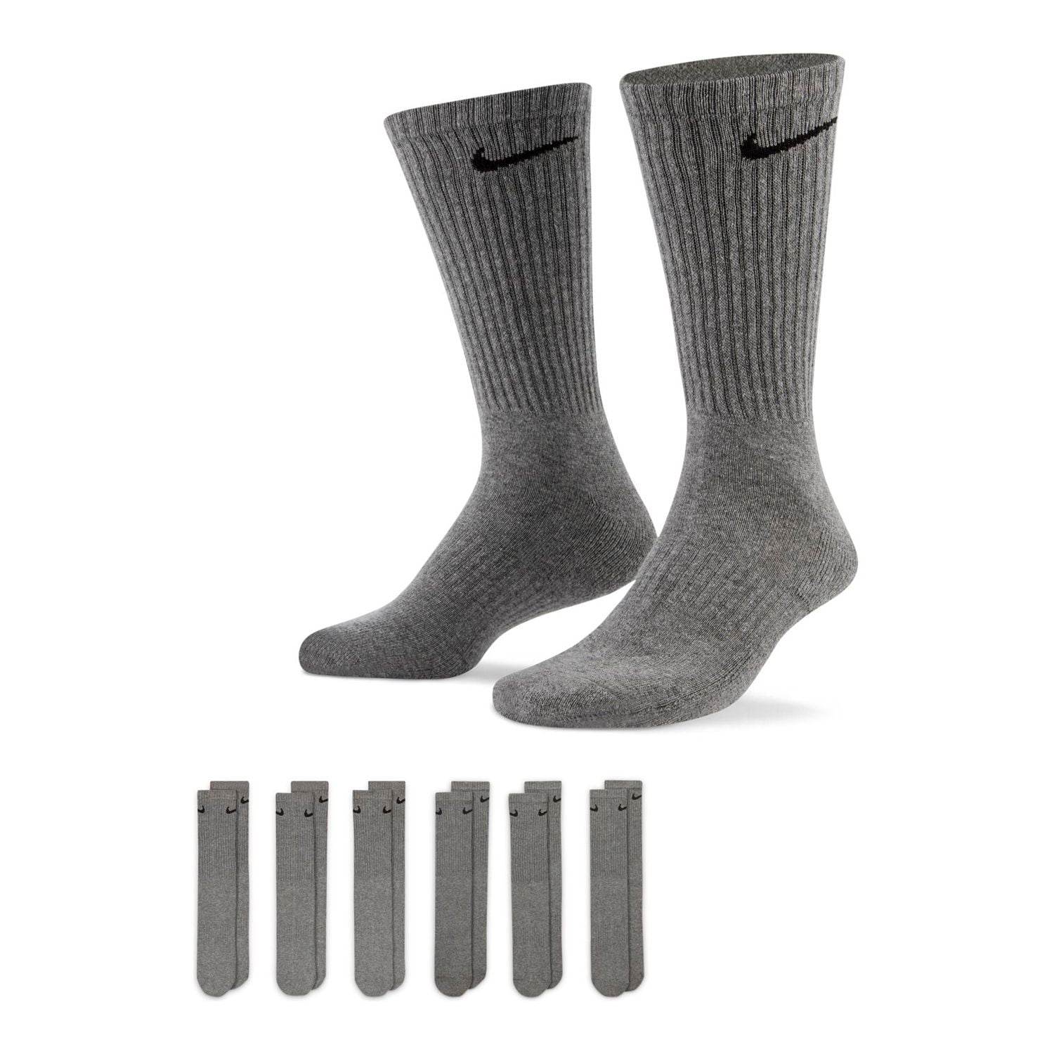 gray nike socks mens