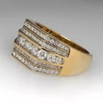 thumbnail image 4 of 2Ct Round Cut Lab Created Diamond Men's Pinky Wedding Band Ring 14K Yellow Gold Plated 925 Silver, 4 of 4