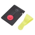 thumbnail image 1 of Card Car Window Glass Breaker Card Tungsten Steel Pin Card Type Seatbelt Cutter Glass Breaker for Emergency, 1 of 7