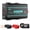 2000W, variant on HQST 1000W Pure Sine Wave Inverter with 2000W Surge (5s max), 12V DC to 110V AC Converter, 3x AC Sockets, GFCI Protection, 94% Efficiency, Solar Power Inverters for RV, Truck, Home, Off Grid