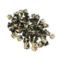 thumbnail image 1 of AMLESO Lot de 100 Rivets Carrés en Métal pour Projets DIY, Or Antique, 2 Pcs, 1 of 8