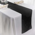 thumbnail image 6 of Efavormart 12" x 108" Black Accordion Crinkle Taffeta Table Runner - Impeccable Metallic Glint of Lustrous - Perfect for Wedding Ceremonies, Parties, Upscale Occasions, and Any Special Events, 6 of 11