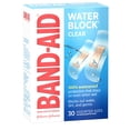 thumbnail image 4 of Band-Aid Brand Water Block Clear Waterproof Adhesive Bandages, 30 ct (Pack of 2), 4 of 15