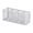 #104-Silver, variant on Kieccall Four Grid Desktop Storage Box Metal Pen Organizer Rack Partition Design For Desktop Sundries Classification Storage Gift