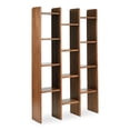 thumbnail image 4 of Moe's Home Collection Orson Bookcase Brown Wood Cabinets & Storage, 4 of 5