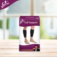 thumbnail image 3 of Flamingo Calf Support- For Calf Muscle Pain, Easy Pull-On Application, 2-Way Stretch Fabric -XXL -Black, 3 of 3