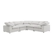 ACME Naveen Modular - Wedge w/Pillow in Ivory Linen