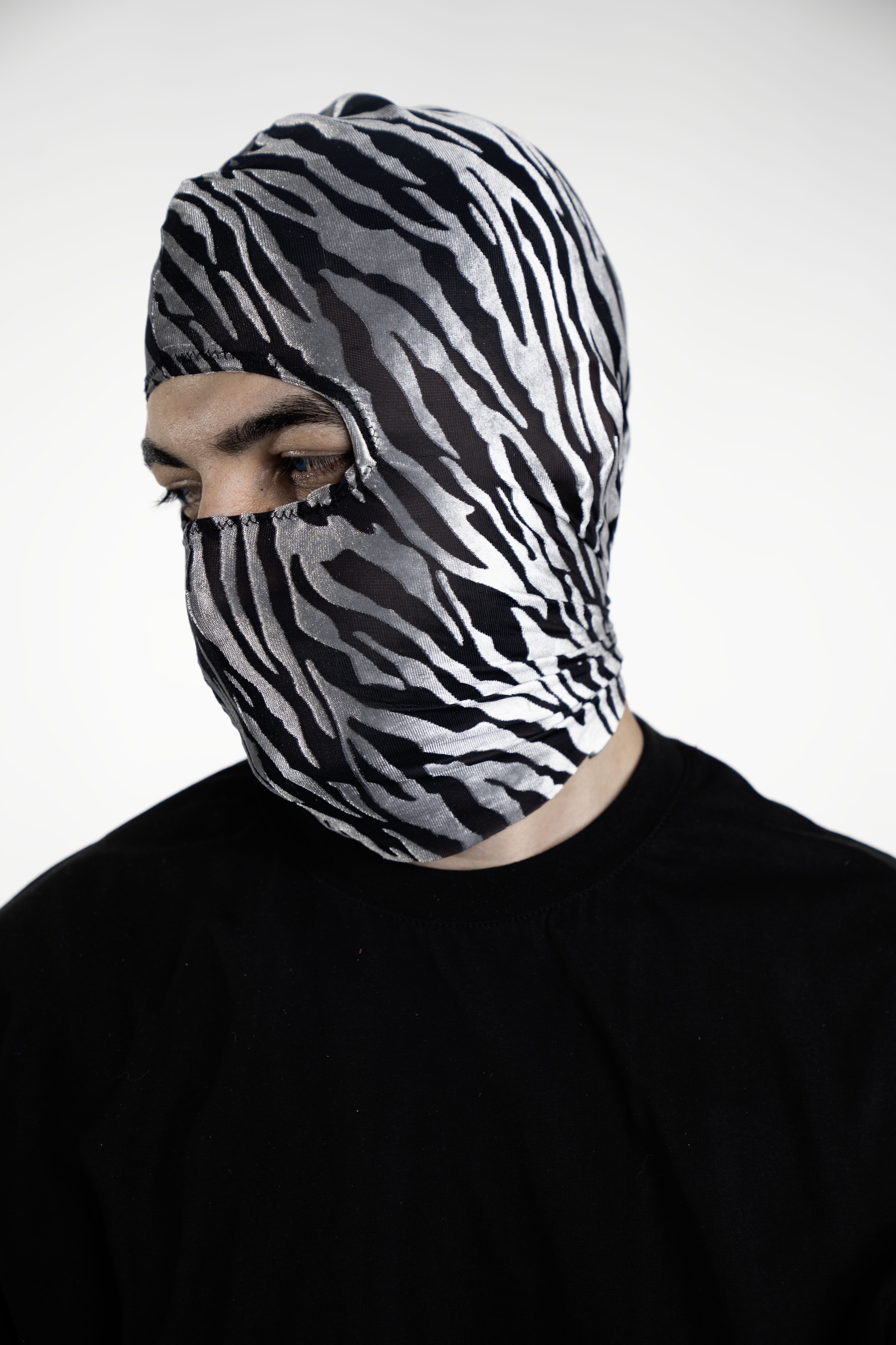 Zebra Print Ski Mask & Balaclava
