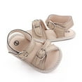 thumbnail image 2 of Aayomet Baby Shoes Fashion Soft Soled Toddler Shoes Breathable Hollow Baby Sandals Natives Shoes Kids,Gold 6, 2 of 5