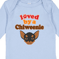 thumbnail image 4 of Inktastic Chiweenie Dog Gift Boys or Girls Long Sleeve Baby Bodysuit, 4 of 5