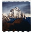 thumbnail image 3 of Ambesonne Nepal Shower Curtain, Panoramic Dhaulagiri, 69"Wx75"L, Multicolor, 3 of 3