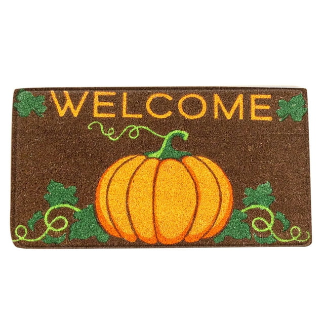 Halloween Doormat Carpet Welcome Home Mat Non Slip Bottom Indoor Outdoor Carpet