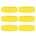 thumbnail image 1 of GOGO 6 Pieces Sports Headbands Terry Cloth Sweat Absorbing Head Band Yellow, 1 of 8