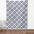 thumbnail image 4 of Ambesonne Abstract Fabric by the Yard Upholstery, Geometric Pattern Modern, 10 Yards, Navy Blue Dark Taupe Grey, 4 of 5
