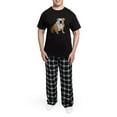 thumbnail image 5 of CafePress - Sitting Bulldog Men's Dark Pajamas - Men's Dark Loose Fit Cotton Pajama Set, 5 of 7