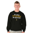 thumbnail image 5 of US Army Logo My Brother Hero Soldier Sweatshirt for Men or Women Brisco Brands S, 5 of 6