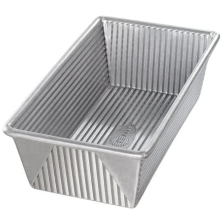 Commercial 1 Pound Loaf Pan Bakeware Aluminized Steel 1 1/2 Pound Loaf Pan, Made in the USA Aluminized Steel 1 1/2 Pound Loaf Pan commercial grade and heavy gauge- measures 10 x 5 x.., By USA Pan ()