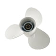 thumbnail image 3 of jinwen Boat Propeller Easily Install Accessories White Repair Part Replacement Outboard, 3 of 9