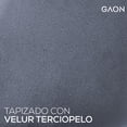 thumbnail image 3 of Set de sillas Gaon Velvet para comedor Gris 2 piezas, 3 of 9