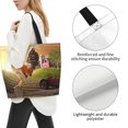 thumbnail image 3 of Easygdp Country Farm Morning Rooster Bolsas Tote para Mujer, Bolsos de Hombro para Viaje, Bolsos de Mano de Gran Capacidad para Compras y Trabajo, 3 of 8