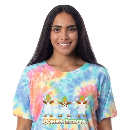 

Willy Wonka and the Chocolate Factory Women s Oompa Loompa Pajama Nightgown (S)