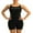 Yellow-Lined, variant on Womens Athletic One Piece Swimsuit Boyleg Swimwear Competitive Bathing Suit