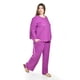 thumbnail image 2 of Set de lino con botones decorativos Roman Fashion /Tallas Extras, 0230 (Morado) violeta 42, 2 of 6