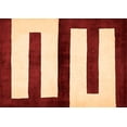 thumbnail image 1 of Ahgly Company Indoor Rectangle Abstract Orange Modern Area Rugs, 6' x 9', 1 of 4
