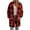Red, variant on BangWanChi Womens Warm Quilted Jackets Long Sleeve Plaid Outerwears Soild Puffer Coat with Pockets for Women