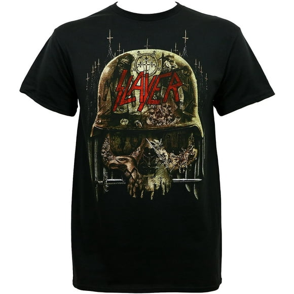 T-Shirt de Collage de Crâne de Slayer