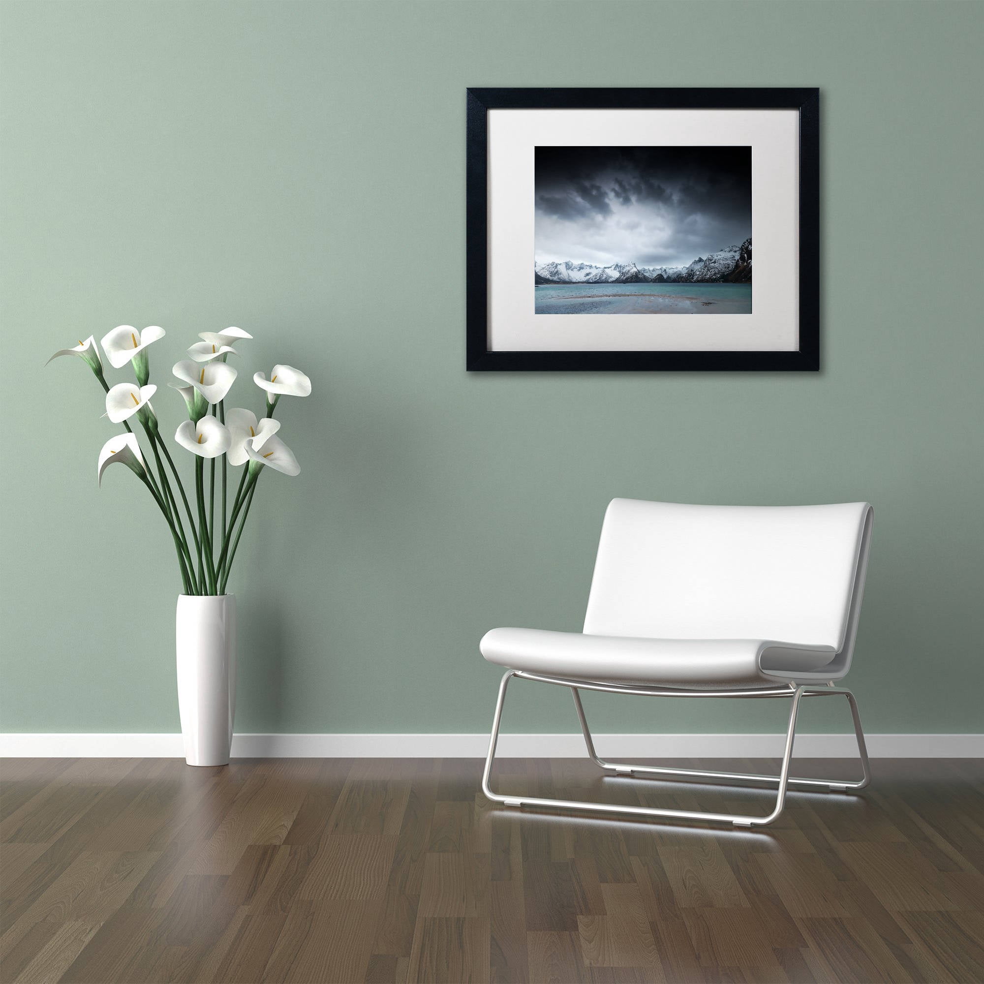 Trademark Fine Art "Over The Years" Canvas Art by Philippe Sainte-Laudy, White Matte, Black Frame