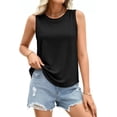 thumbnail image 3 of PRETTYGARDEN Womens Summer Tops Spring Fashion Sleeveless Tank Tops Casual Loose Fit Shirts Beach Vacation Clothes, 3 of 10