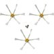 thumbnail image 2 of Pack de 3 cepillos de 6 brazos para aspirador Roomba Roomba 500, 600, 700 Roomba JAMW Sencillez, 2 of 3