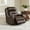 Brown, variant on CHITA Power Genuine Leather Recliner Chair Lay Flat Recliner