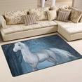 thumbnail image 2 of Coolnut Lightweight Carpet Mats, 31 x 20 inches Area Soft Rugs Floor Mat Doormat Decoration for Rooms Entrance Unicorn in Forest, 2 of 6