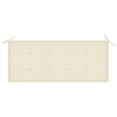 thumbnail image 6 of vidaXL Patio Bench with Cushion 47.2" Solid Acacia Wood, 3064241, 6 of 8