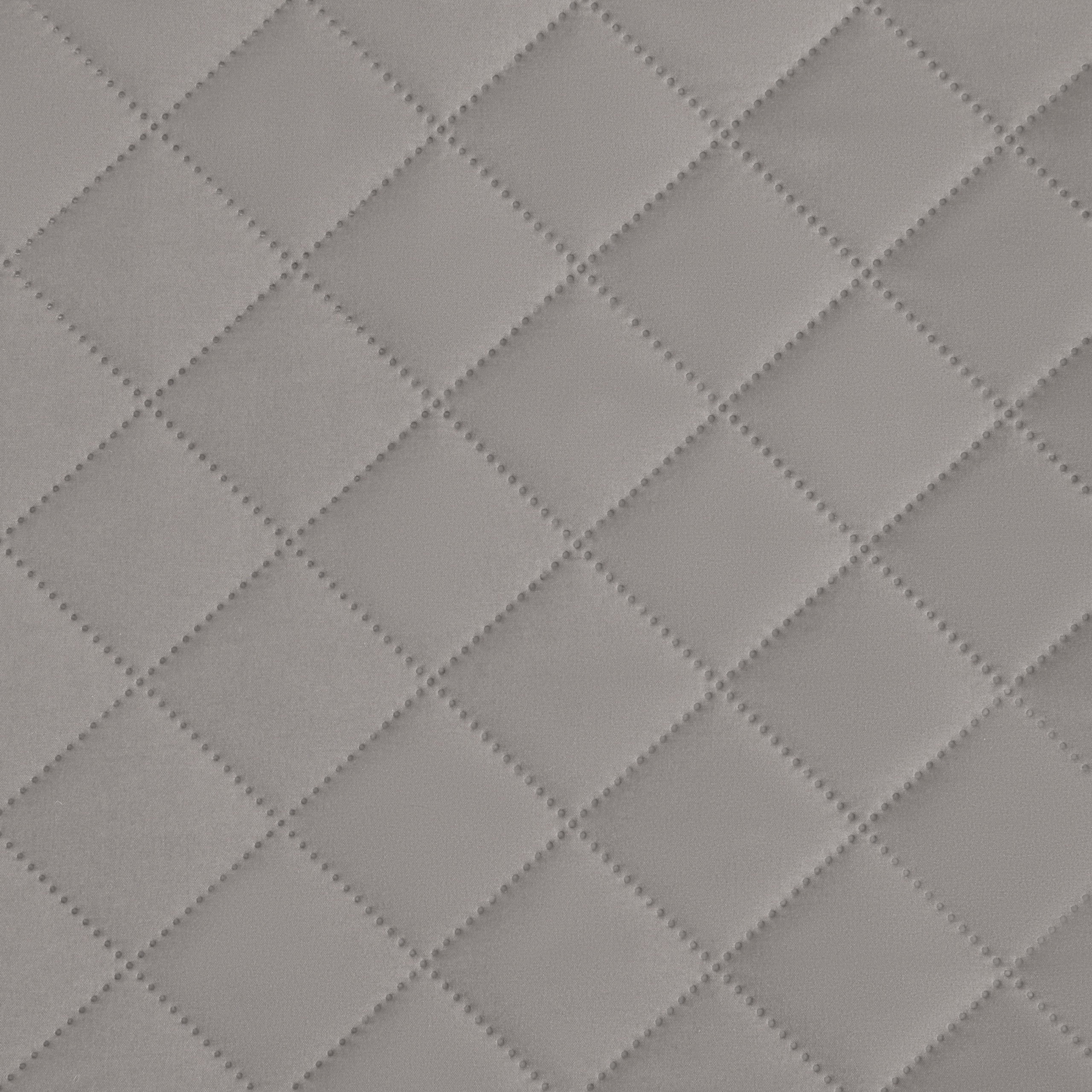 Ntbay 2 Pack Quilted Toddler Waterproof Fitted Sheets, Ultra Soft Breathable Crib Mattress Protectors with Deep Pocket, 28" x 52", Smoke Gray